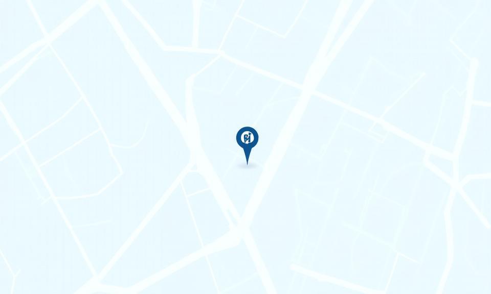 Imagen estática de mapa de Londres centrado en WC1X 9LN